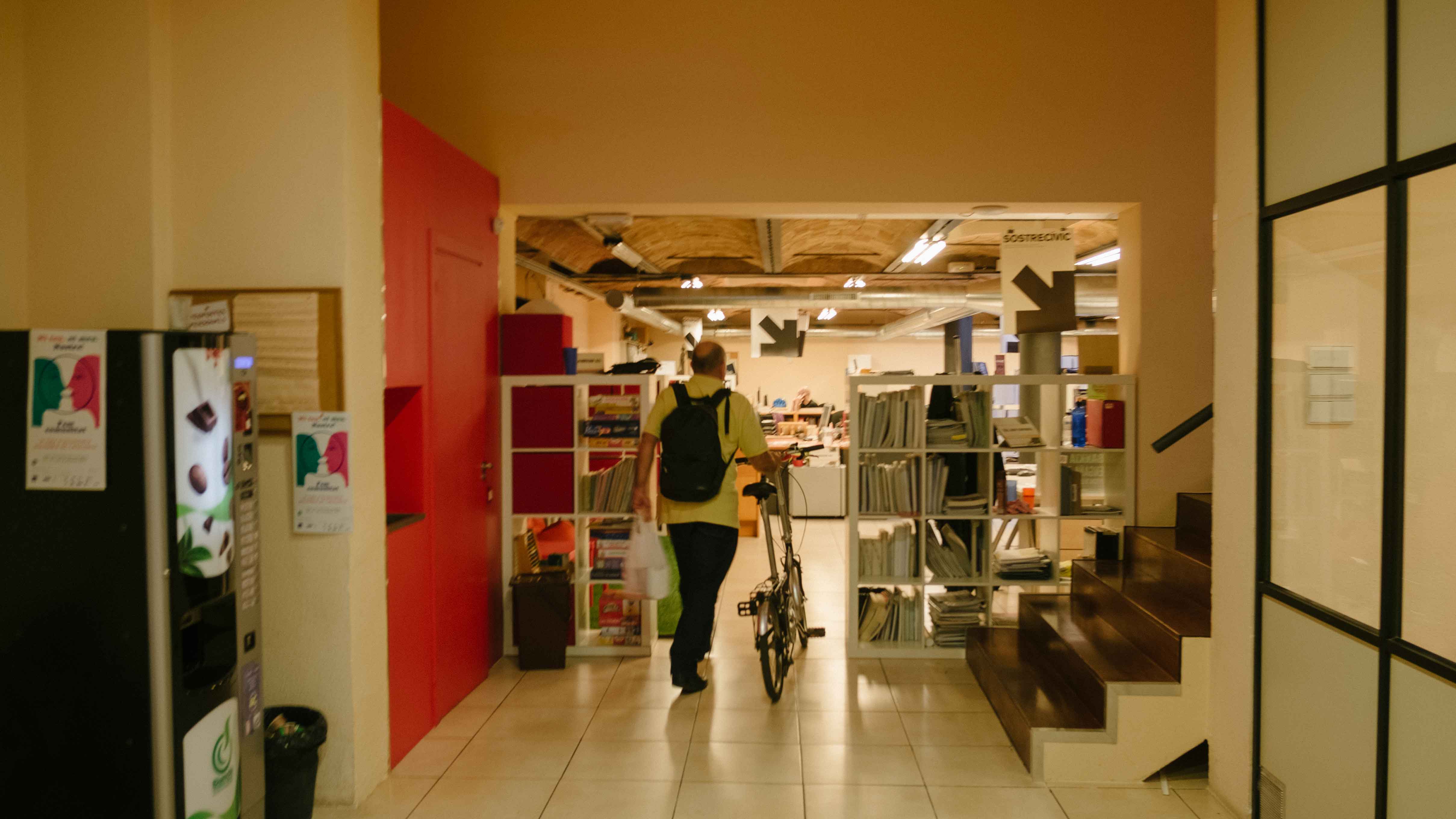 Grupo cooperativo Ecos. Carrer Casp 43, Barcelona.